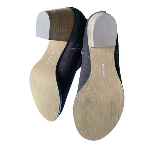 BOHO LANDSEND Women Suede Harris Ankle Boots, Side Zip, 2.5” Stacked Heel - Picture 5 of 5